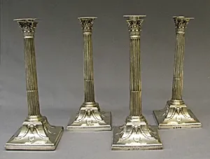 Four candlesticks