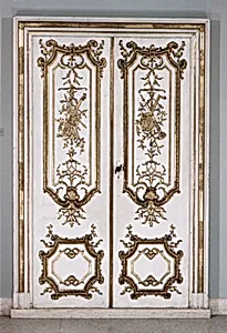 Four doors with trims and one set of entre-portes by Ambrosius Hörmannstorfer|Jean François Cuvilliés the Elder