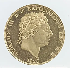 George III double sovereign