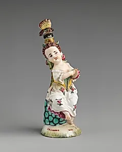 Girl with tambourine by Saint James's Factory