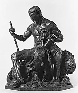 Group Symbolic of Force by Antoine-Louis Barye