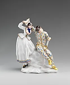 Harlequin and Columbine