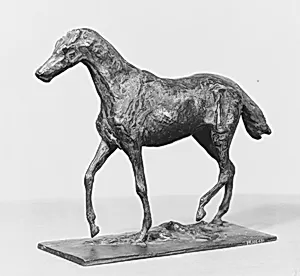 Horse Walking by Edgar Degas|A.-A. Hébrard et Cie