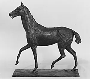 Horse Walking by Edgar Degas|A.-A. Hébrard et Cie