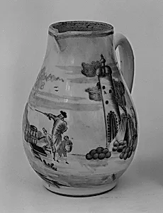 Hot milk jug (part of a service) by Unknown Artist