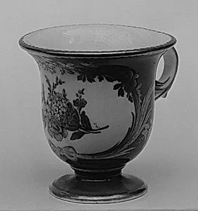 Ice cream cup (Tasse à glace) (part of a service) by Sèvres Manufactory|Charles-Nicolas Buteux