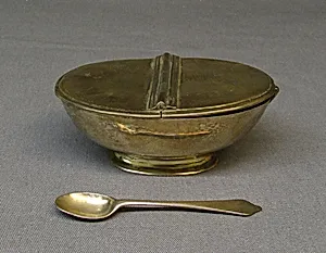 Incense boat and spoon