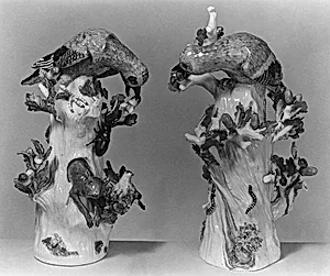 Jay (one of a pair) by Johann Joachim Kändler|Meissen Manufactory
