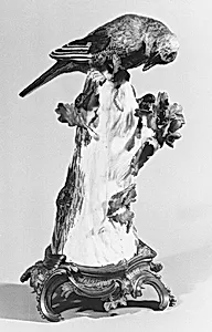 Jay (one of a pair) by Meissen Manufactory|Johann Joachim Kändler