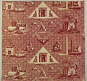 Les monuments d'Égypte by Oberkampf Manufactory|Jean-Baptiste Huet I|Louis François Cassas