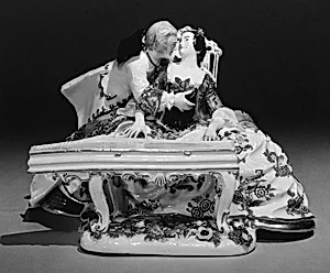 Lovers at a spinet by Johann Joachim Kändler|Meissen Manufactory