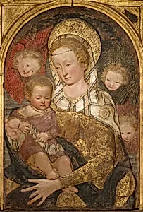 Madonna and Child with Angels