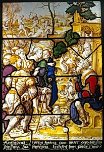 Martyrdom of the Seven Maccabee Brothers and Their Mother by Dirck Vellert