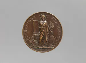 Medal Awarded to French Civilian Pigeon-Keepers (Colombiers civils)