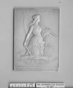 Memorial of 25th Anniversary of the Danish Brewery of Ny Carlsberg