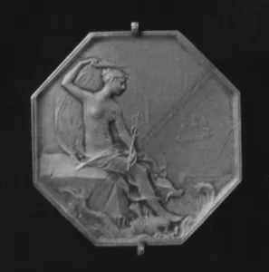 Memorial of opening of Chamber of Commerce of St. Nazaire, 1879