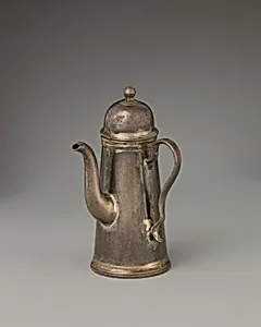 Miniature coffeepot with cover (part of a set)