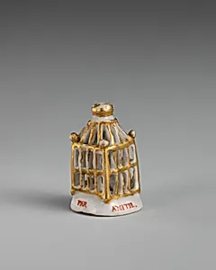 Miniature seal by Chelsea Porcelain Manufactory