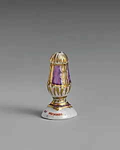 Miniature seal by Chelsea Porcelain Manufactory