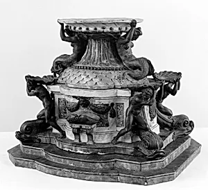 Model of a fountain