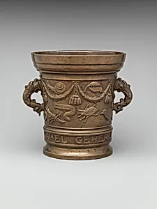 Mortar with Animal Frieze