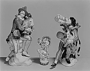 Musician with goat by Höchst Manufactory