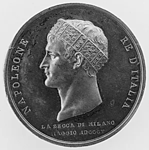 Napoleon, King of Italy, Wearing Iron Crown of Monza