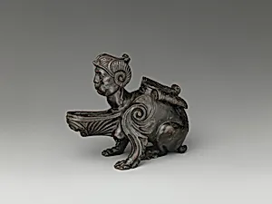 Oil Lamp in the Form of a Sphinx