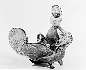 Ornament in the form of a bird