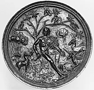 Orpheus Playing to the Animals by Orpheus Master