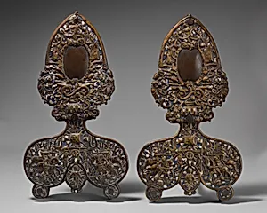 Pair of andirons