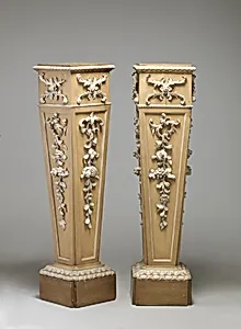 Pair of pedestals