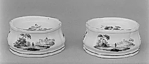Pair of saltcellars