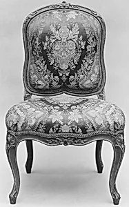 Pair of side chairs by Jean-Baptiste I Tilliard