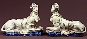 Pair of sphinxes