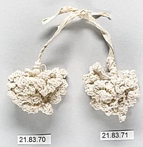 Pair of tassels by Unknown Artist