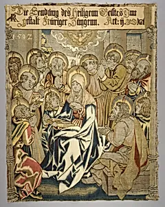 Pentecost from a set of The Passion