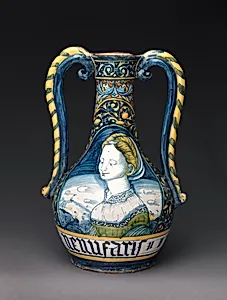 Pharmacy bottle (one of a pair)