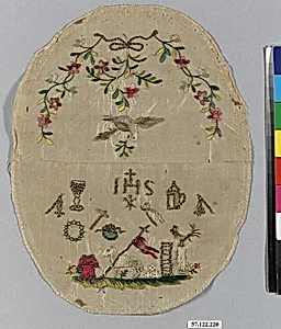 Piece from a sampler