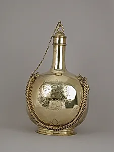 Pilgrim bottle (one of a pair)