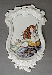 Plaque (one of a pair)