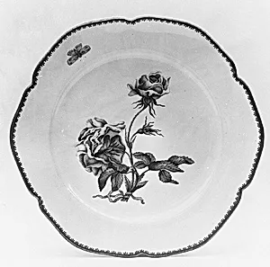 Plate by Paul Hannong|Christian Wilhelm von Löwenfinck