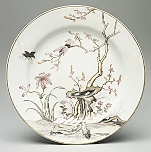 Plate by Zurich Pottery and Porcelain Factory