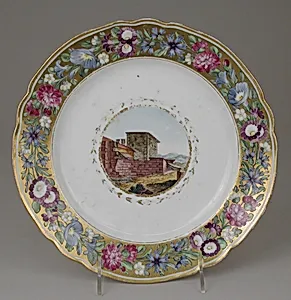 Plate by Imperial Porcelain Manufactory, St. Petersburg