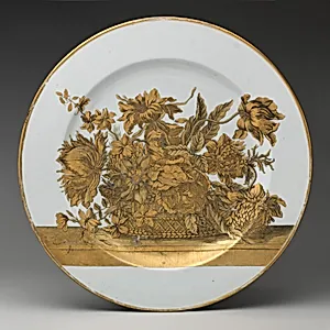 Plate (one of a pair) by Jean-Baptiste Monnoyer