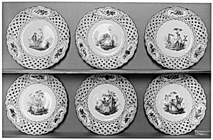 Plate (one of six)