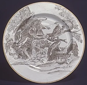 Plate (one of two) by Pieter Boel