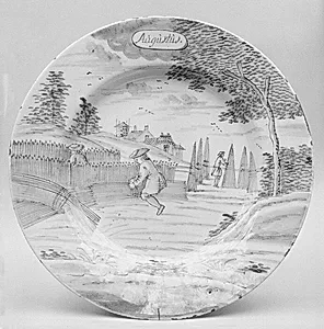 Plate (part of a set)