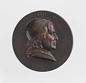 Pope Pius IX (1792-1878, reigned from 1848) by A. Latry et Cie.