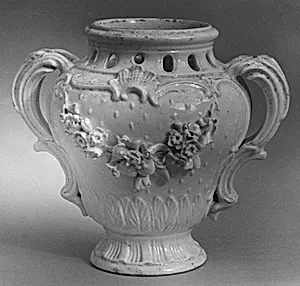 Potpourri vase (one of a pair) by Louis-Antoine Fournier|Royal Porcelain Manufactory